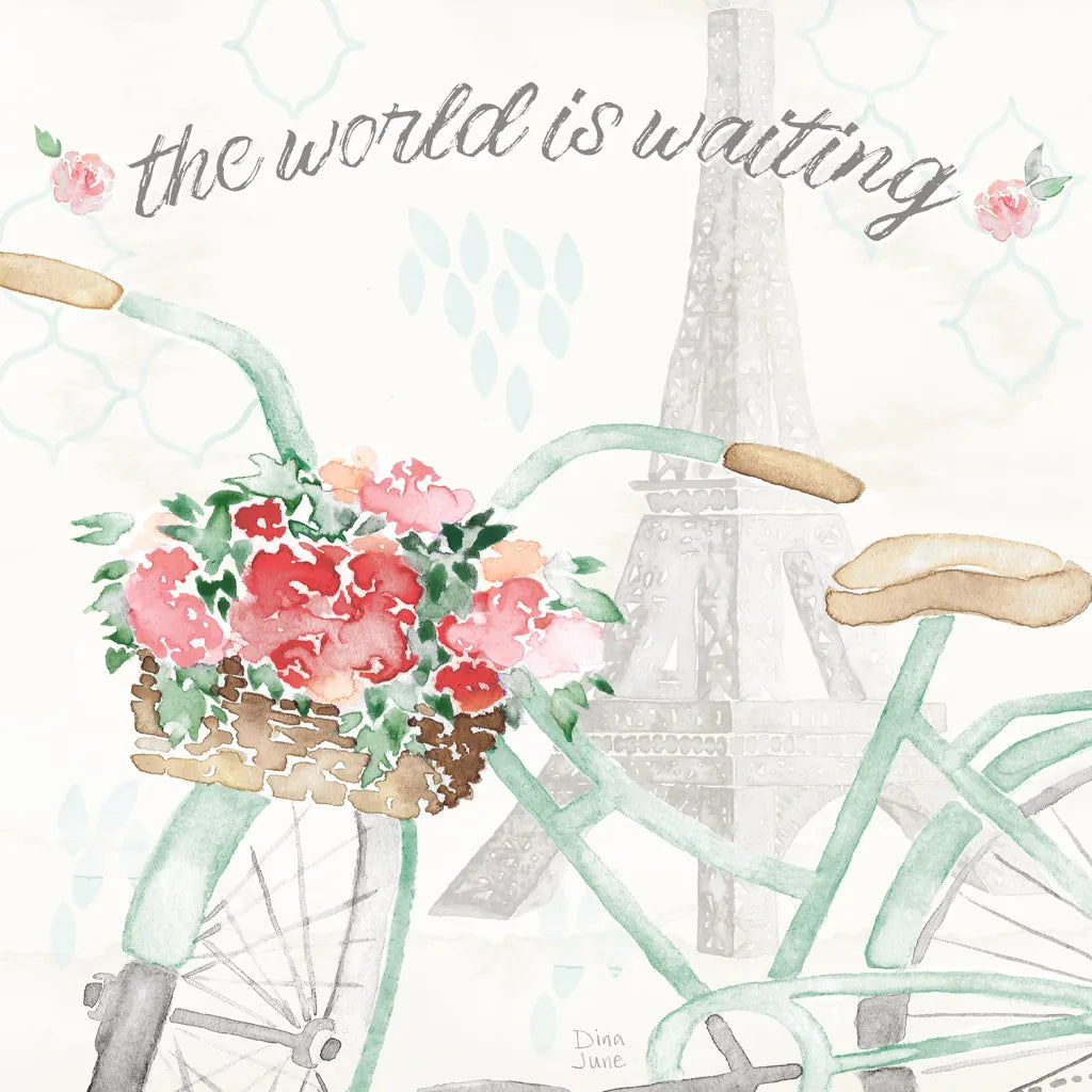 Boho Ride III by Dina June. SKU 56211a. Archival Giclee Fine art print for wall decor.