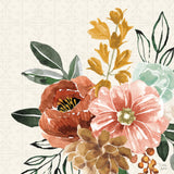 Chic Flowers by Dina June. SKU 84493a. Archival Giclee Fine art print for wall decor.