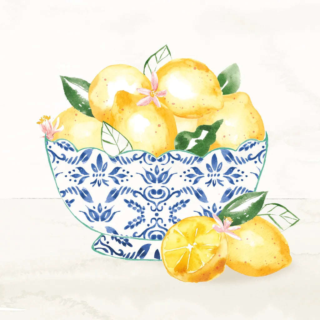 Citron Traditions III by Dina June. SKU 76693a. Archival Giclee Fine art print for wall decor.