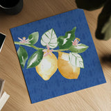 Citron Traditions IV by Dina June. Shown as a detailed flat fine art print, highlighting archival giclee quality. Available as an archival giclee rolled canvas, fine art paper, or poster print. SKU 76694a.