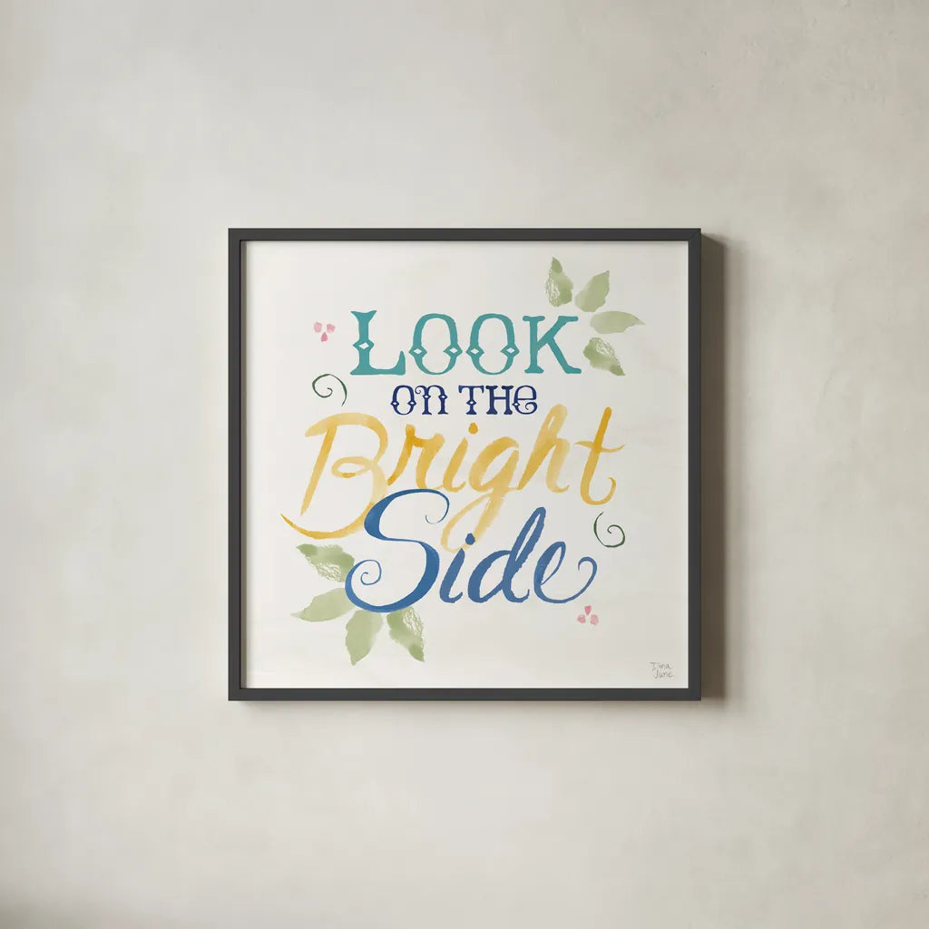 Citron Traditions IX by Dina June. Shown in a sleek black glass frame for a contemporary gallery look. Available as an archival giclee rolled canvas, fine art paper, or poster print. SKU 76699a.