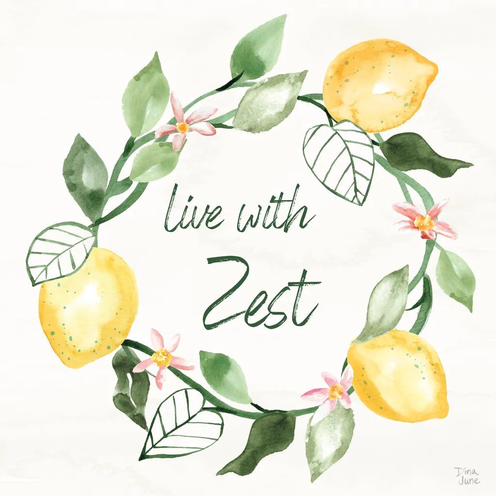 Citron Traditions VII by Dina June. SKU 76697a. Archival Giclee Fine art print for wall decor.