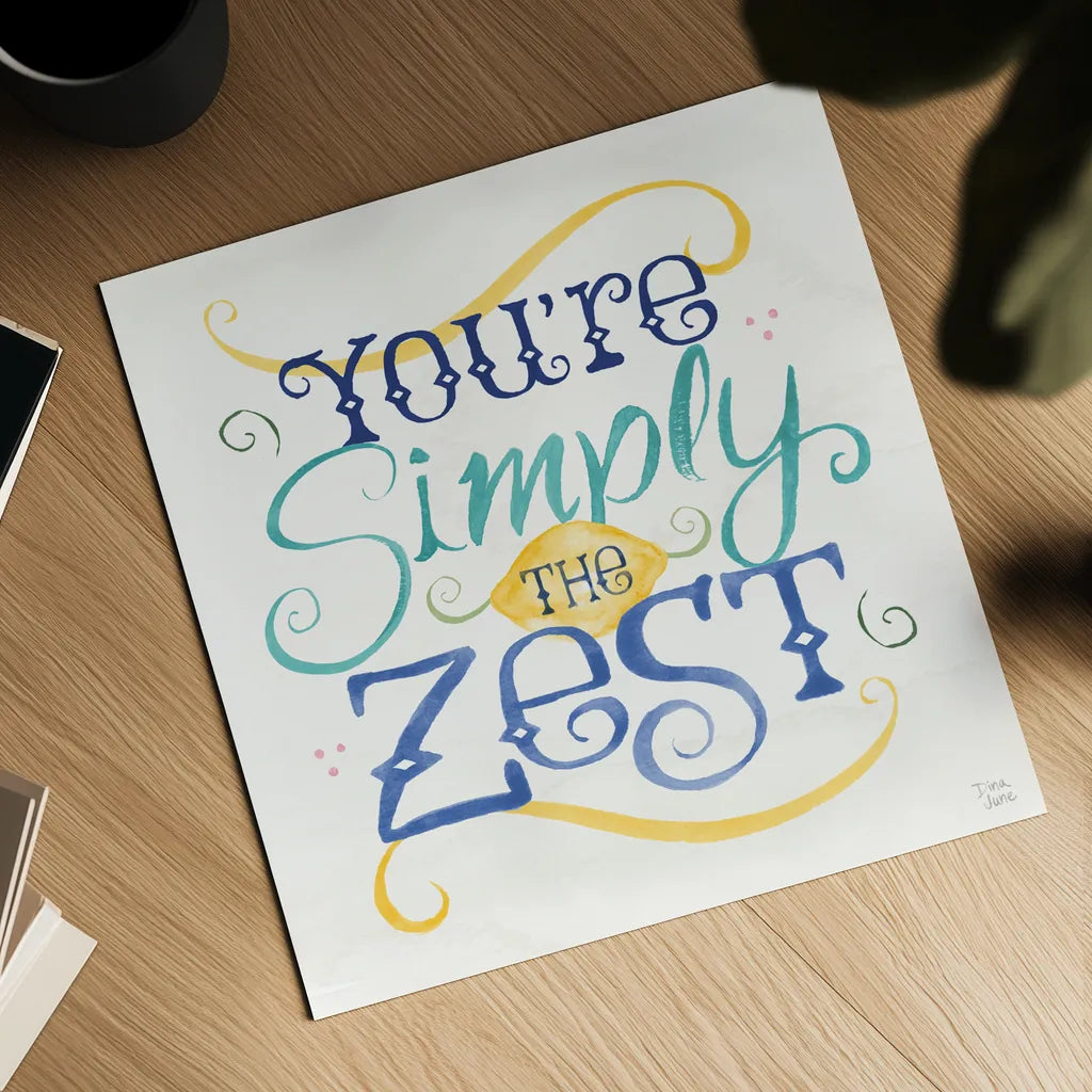 Citron Traditions VIII by Dina June. Shown as a detailed flat fine art print, highlighting archival giclee quality. Available as an archival giclee rolled canvas, fine art paper, or poster print. SKU 76698a.