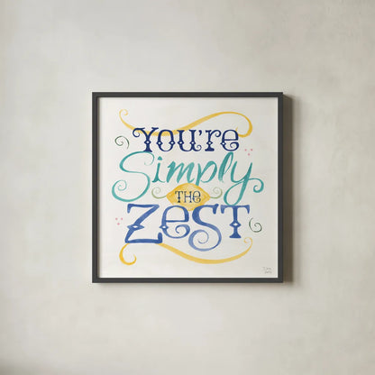 Citron Traditions VIII by Dina June. Shown in a sleek black glass frame for a contemporary gallery look. Available as an archival giclee rolled canvas, fine art paper, or poster print. SKU 76698a.