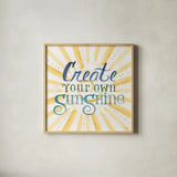 Citron Traditions X by Dina June. Shown in a natural wood glass frame for a timeless modern aesthetic. Available as an archival giclee rolled canvas, fine art paper, or poster print. SKU 76700a.