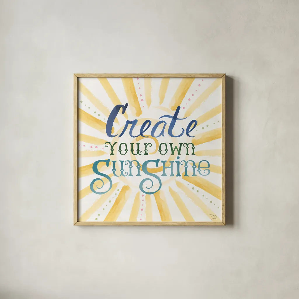 Citron Traditions X by Dina June. Shown in a natural wood glass frame for a timeless modern aesthetic. Available as an archival giclee rolled canvas, fine art paper, or poster print. SKU 76700a.