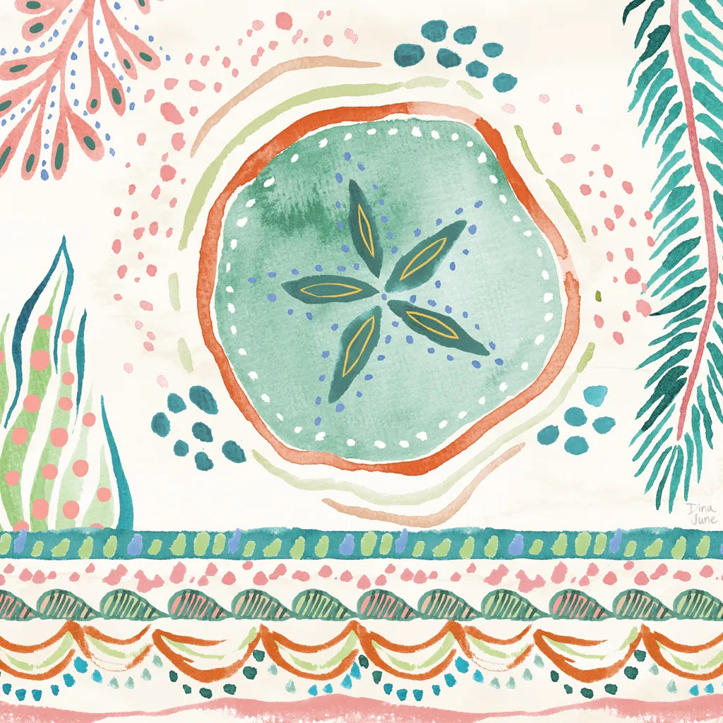 Coastline V by Dina June. SKU 94499a. Archival Giclee Fine art print for wall decor.