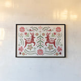 Festive Season I by Dina June. shown as a paper print in a black flame. Available as a archival giclee rolled canvas, fine art paper, or poster print. SKU 81537i.