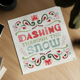 Festive Season IV by Dina June. Shown as a detailed flat fine art print, highlighting archival giclee quality. Available as an archival giclee rolled canvas, fine art paper, or poster print. SKU 81540a.
