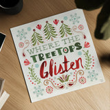 Festive Season V by Dina June. Shown as a detailed flat fine art print, highlighting archival giclee quality. Available as an archival giclee rolled canvas, fine art paper, or poster print. SKU 81541a.
