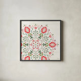 Festive Season VIII by Dina June. Shown in a sleek black glass frame for a contemporary gallery look. Available as an archival giclee rolled canvas, fine art paper, or poster print. SKU 81544a.