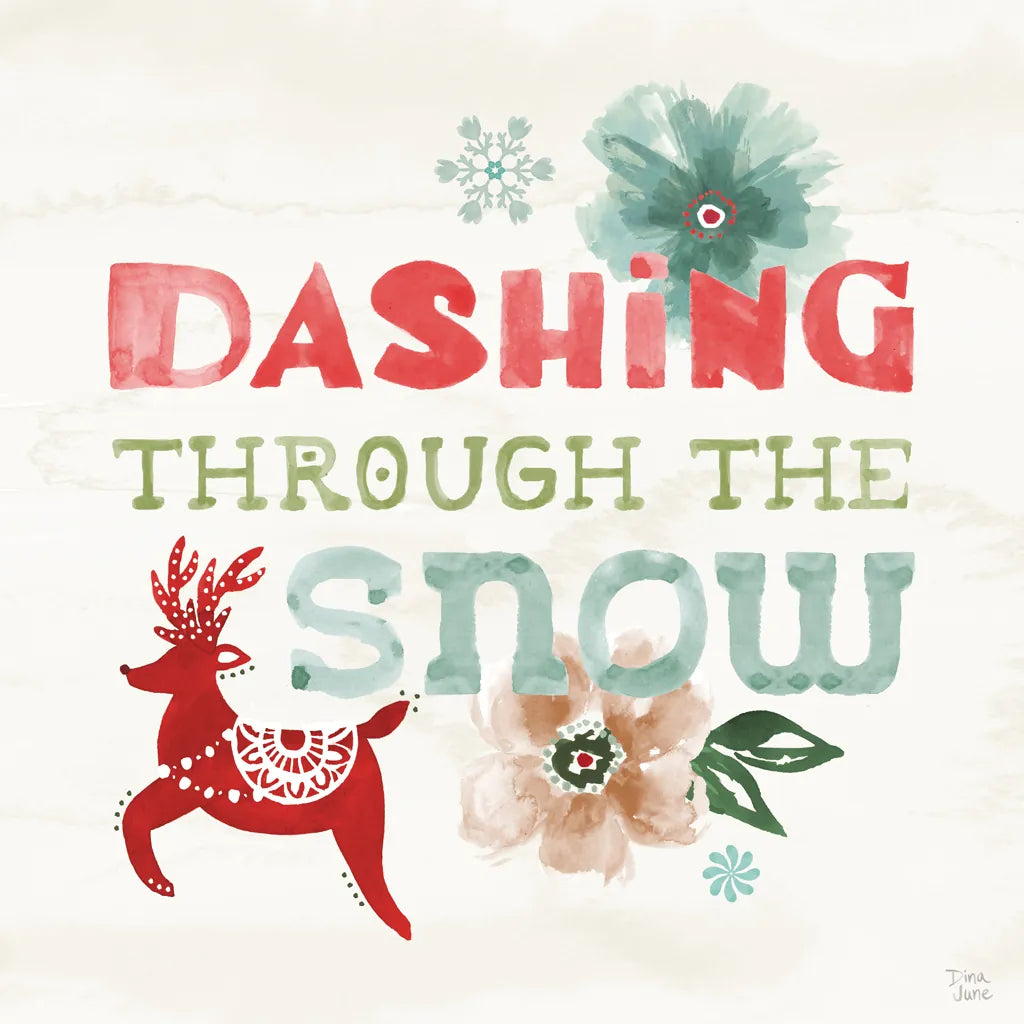 Festive Season X by Dina June. SKU 81546a. Archival Giclee Fine art print for wall decor.