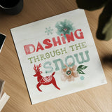 Festive Season X by Dina June. Shown as a detailed flat fine art print, highlighting archival giclee quality. Available as an archival giclee rolled canvas, fine art paper, or poster print. SKU 81546a.