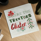 Festive Season XI by Dina June. Shown as a detailed flat fine art print, highlighting archival giclee quality. Available as an archival giclee rolled canvas, fine art paper, or poster print. SKU 81547a.