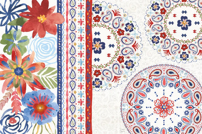 Festive Summer I by Dina June. SKU 90262i. Archival Giclee Fine art print for wall decor.