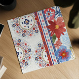 Festive Summer III by Dina June. Shown as a detailed flat fine art print, highlighting archival giclee quality. Available as an archival giclee rolled canvas, fine art paper, or poster print. SKU 90264a.