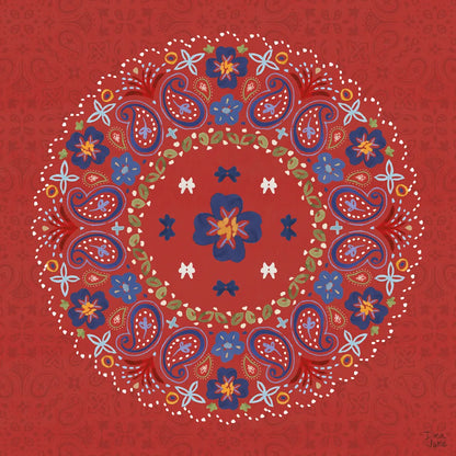 Festive Summer VII by Dina June. SKU 90268a. Archival Giclee Fine art print for wall decor.