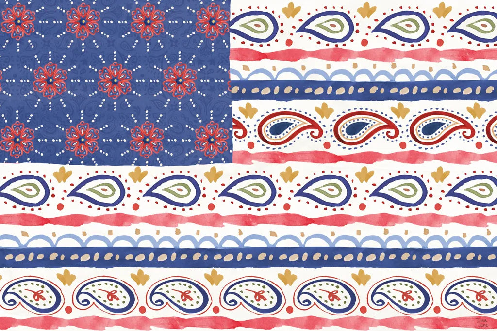 Festive Summer VIII by Dina June. SKU 93172i. Archival Giclee Fine art print for wall decor.