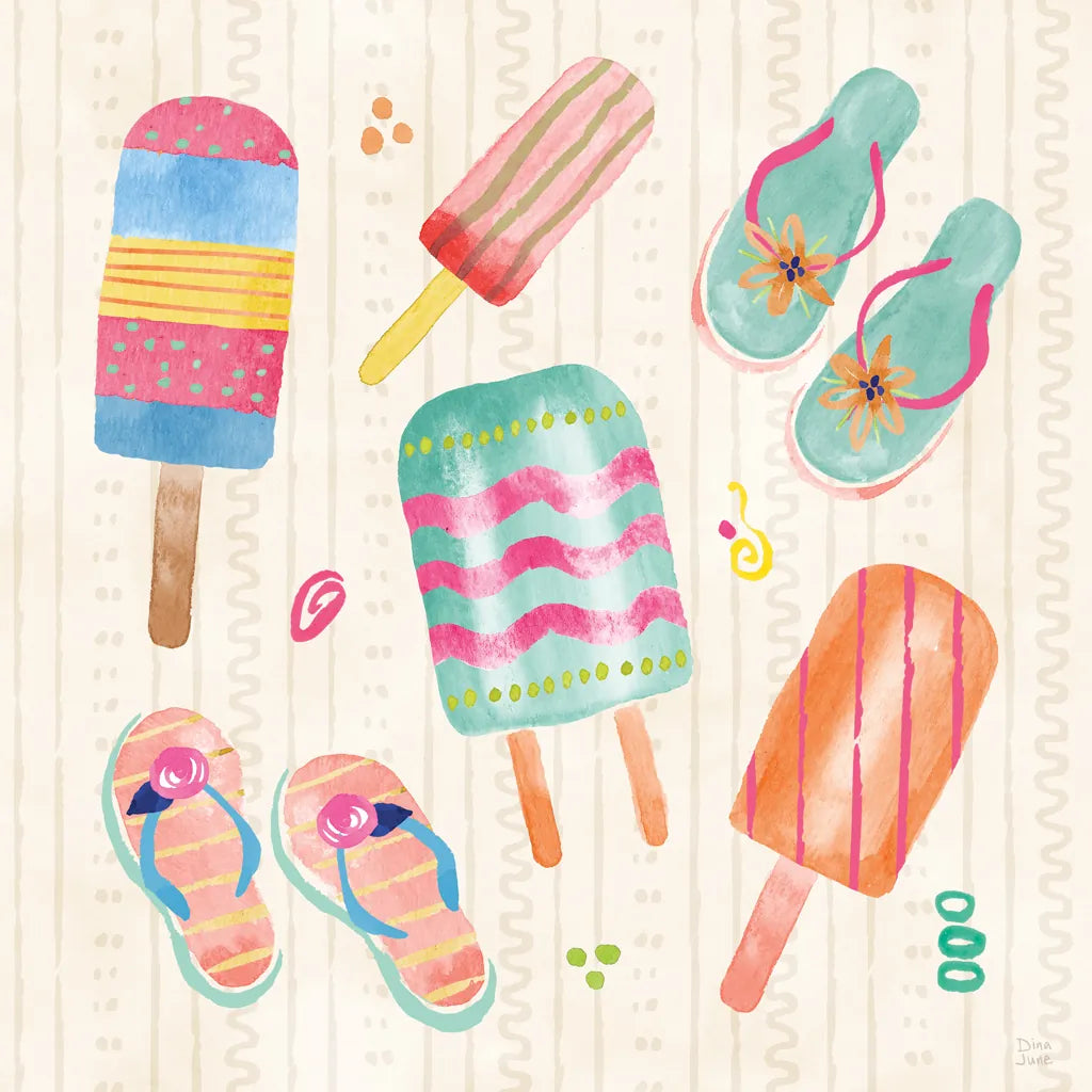 Fine in the Sunshine IV by Dina June. SKU 99582a. Archival Giclee Fine art print for wall decor.