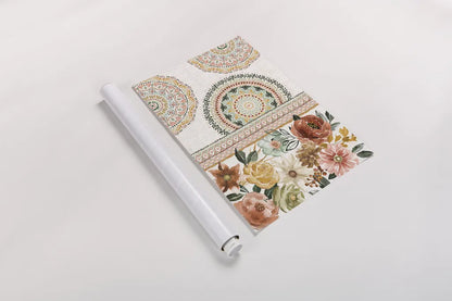 Floral Chic I by Dina June. shown as a rolled paper print. Available as archival giclee rolled canvas, fine art paper, or poster print. SKU 83803i.