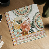 Floral Chic II by Dina June. Shown as a detailed flat fine art print, highlighting archival giclee quality. Available as an archival giclee rolled canvas, fine art paper, or poster print. SKU 83804a.
