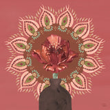 Floral Mandala II by Dina June. SKU 87815a. Archival Giclee Fine art print for wall decor.