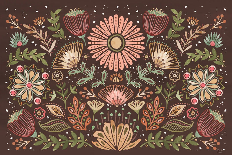 Floralscape I by Dina June. SKU 85966i. Archival Giclee Fine art print for wall decor.