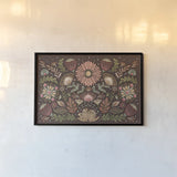 Floralscape I by Dina June. shown as a paper print in a black flame. Available as a archival giclee rolled canvas, fine art paper, or poster print. SKU 85966i.