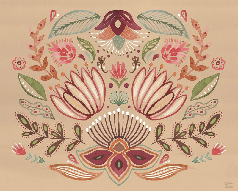 Floralscape II by Dina June