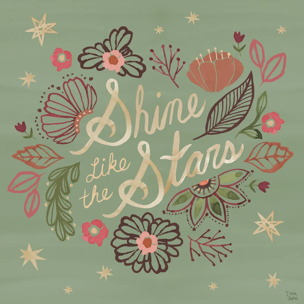 Floralscape VI by Dina June. SKU 85971a. Archival Giclee Fine art print for wall decor.