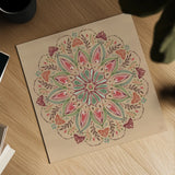 Floralscape VIII by Dina June. Shown as a detailed flat fine art print, highlighting archival giclee quality. Available as an archival giclee rolled canvas, fine art paper, or poster print. SKU 85973a.