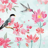 Flowers and Feathers III by Dina June. SKU 62263a. Archival Giclee Fine art print for wall decor.