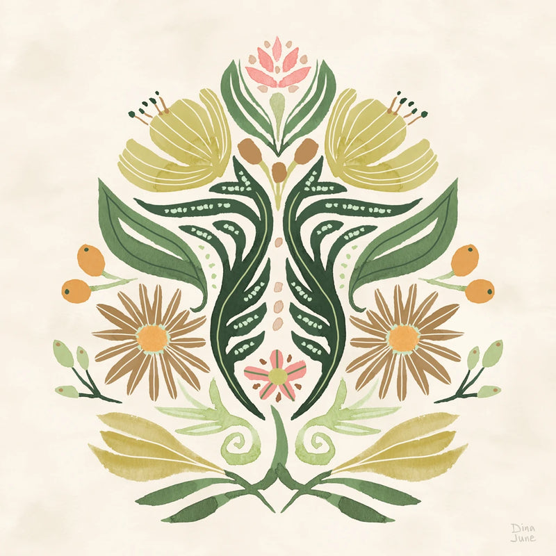 Fresh Fronds V by Dina June