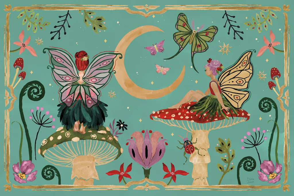 Garden Of Wonder I by Dina June. SKU 84753i. Archival Giclee Fine art print for wall decor.