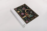 Garden Of Wonder I Dark by Dina June. shown as a rolled paper print. Available as archival giclee rolled canvas, fine art paper, or poster print. SKU 84758i.