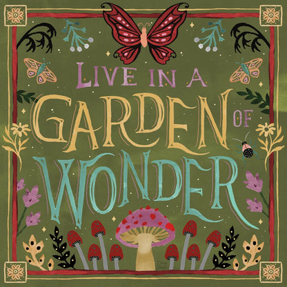 Garden Of Wonder V by Dina June. SKU 84757a. Archival Giclee Fine art print for wall decor.