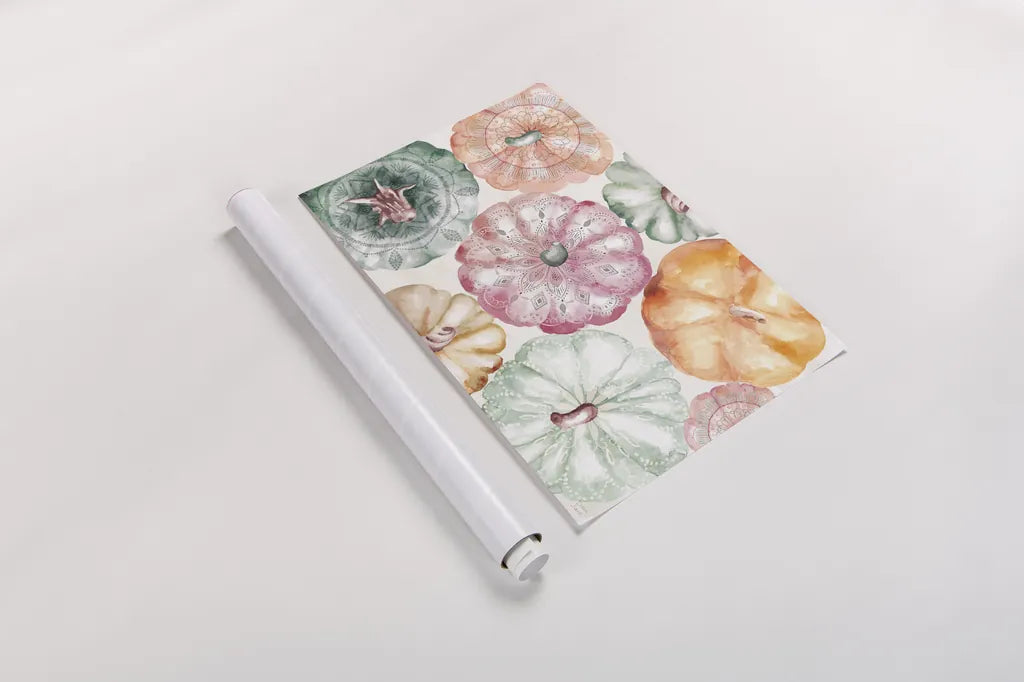 Harvest Touch I by Dina June. shown as a rolled paper print. Available as archival giclee rolled canvas, fine art paper, or poster print. SKU 71114i.