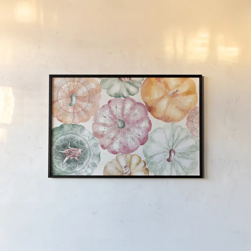 Harvest Touch I by Dina June. shown as a paper print in a black flame. Available as a archival giclee rolled canvas, fine art paper, or poster print. SKU 71114i.