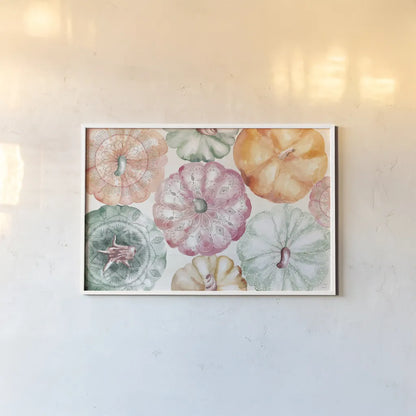Harvest Touch I by Dina June. shown as a paper print in a white frame. Available as a archival giclee rolled canvas, fine art paper, or poster print. SKU 71114i.