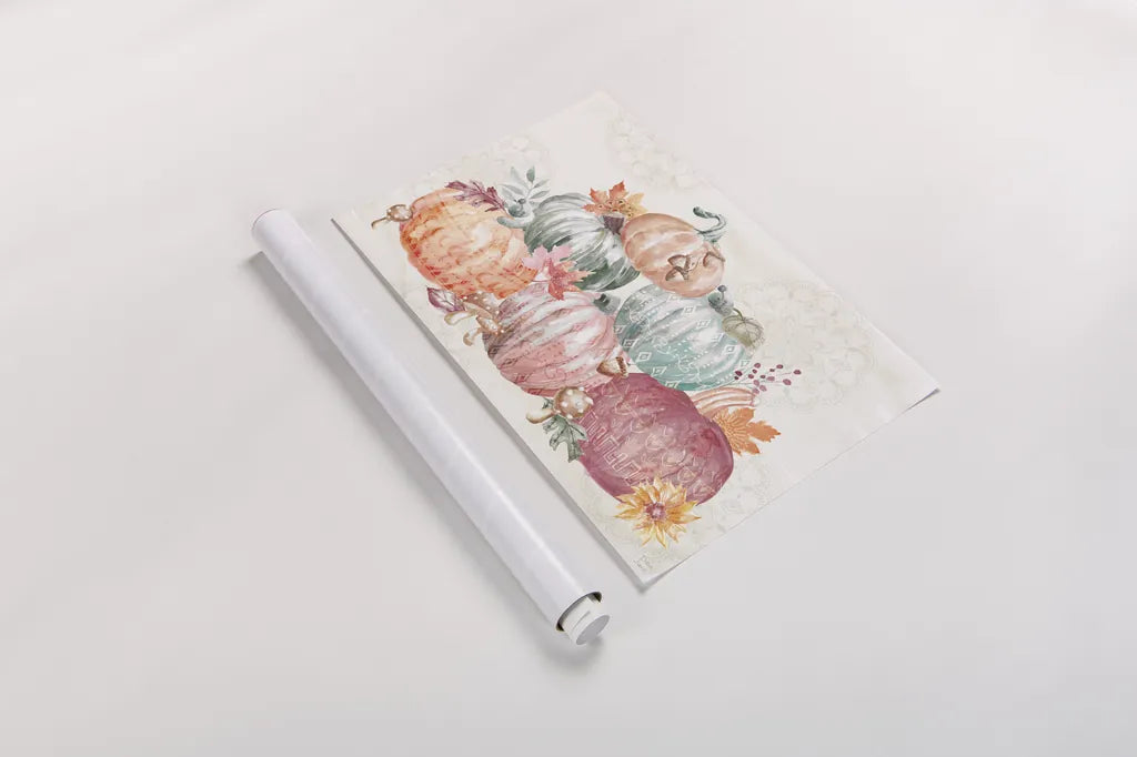 Harvest Touch IV by Dina June. shown as a rolled paper print. Available as archival giclee rolled canvas, fine art paper, or poster print. SKU 71117i.