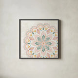 Harvest Touch X by Dina June. Shown in a sleek black glass frame for a contemporary gallery look. Available as an archival giclee rolled canvas, fine art paper, or poster print. SKU 71123a.
