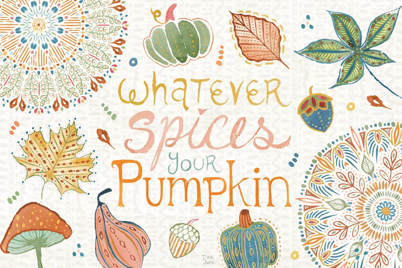 Harvest Whimsy I by Dina June. SKU 91920i. Archival Giclee Fine art print for wall decor.