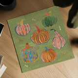 Harvest Whimsy III by Dina June. Shown as a detailed flat fine art print, highlighting archival giclee quality. Available as an archival giclee rolled canvas, fine art paper, or poster print. SKU 91922a.