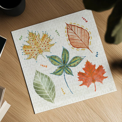 Harvest Whimsy V by Dina June. Shown as a detailed flat fine art print, highlighting archival giclee quality. Available as an archival giclee rolled canvas, fine art paper, or poster print. SKU 91924a.