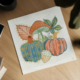 Harvest Whimsy VII by Dina June. Shown as a detailed flat fine art print, highlighting archival giclee quality. Available as an archival giclee rolled canvas, fine art paper, or poster print. SKU 91926a.