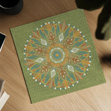 Harvest Whimsy X Color by Dina June. Shown as a detailed flat fine art print, highlighting archival giclee quality. Available as an archival giclee rolled canvas, fine art paper, or poster print. SKU 91931a.