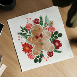 Holiday Harmony II by Dina June. Shown as a detailed flat fine art print, highlighting archival giclee quality. Available as an archival giclee rolled canvas, fine art paper, or poster print. SKU 102165a.