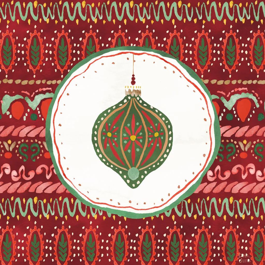 Holiday Harmony VI by Dina June. SKU 102169a. Archival Giclee Fine art print for wall decor.