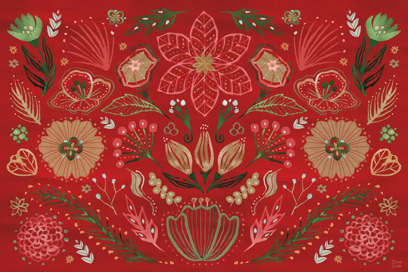 Holiday Lore I by Dina June. SKU 97159i. Archival Giclee Fine art print for wall decor.