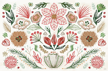 Holiday Lore I Light by Dina June. SKU 97160i. Archival Giclee Fine art print for wall decor.